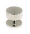 From The Anvil Polished Nickel Judd Cabinet Knob - 38mm (Plain)