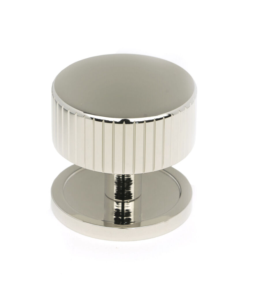 From The Anvil Polished Nickel Judd Cabinet Knob - 38mm (Plain)