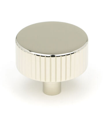 From The Anvil Polished Nickel Judd Cabinet Knob – 38mm (No rose)
