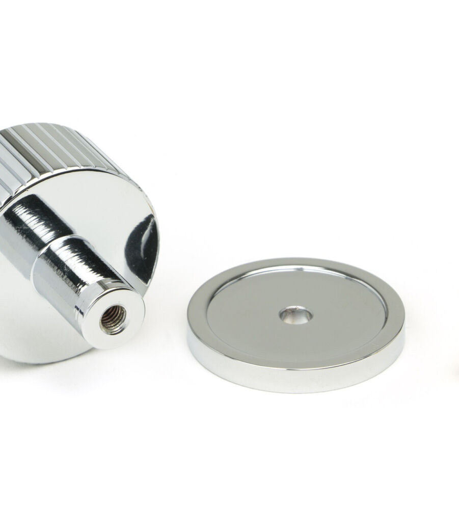 From The Anvil Polished Chrome Judd Cabinet Knob - 32mm (Plain) - Image 5