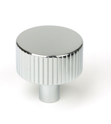From The Anvil Polished Chrome Judd Cabinet Knob – 32mm (No rose)