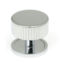 From The Anvil Polished Chrome Judd Cabinet Knob - 38mm (Plain)