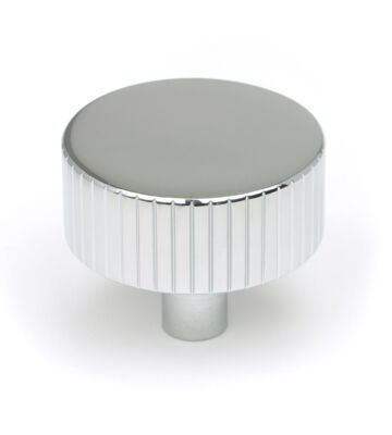 From The Anvil Polished Chrome Judd Cabinet Knob – 38mm (No Rose)