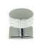 From The Anvil Polished Chrome Judd Cabinet Knob - 38mm (Square)