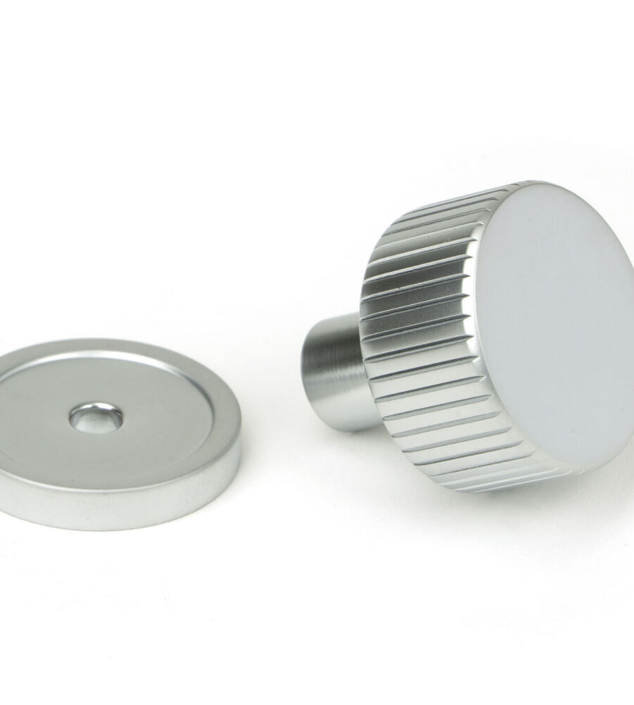 From The Anvil Satin Chrome Judd Cabinet Knob - 25mm (Plain) - Image 3