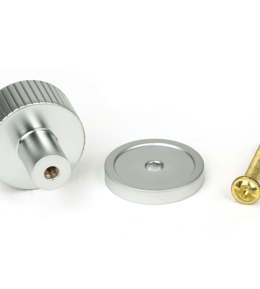 From The Anvil Satin Chrome Judd Cabinet Knob - 25mm (Plain) - Image 5