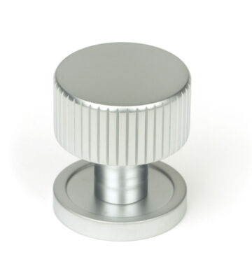 From The Anvil Satin Chrome Judd Cabinet Knob – 25mm (Plain)