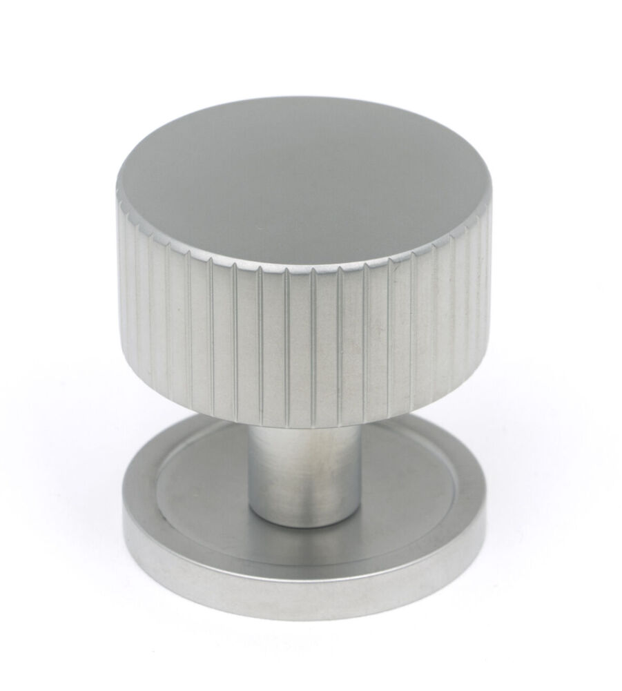 From The Anvil Satin Chrome Judd Cabinet Knob - 32mm (Plain)