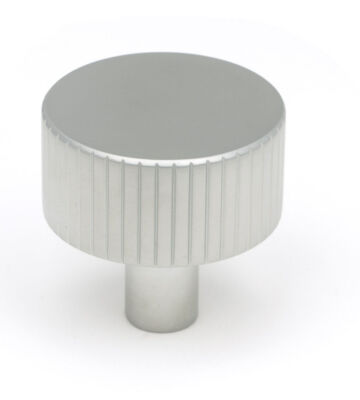 From The Anvil Satin Chrome Judd Cabinet Knob – 32mm (No rose)