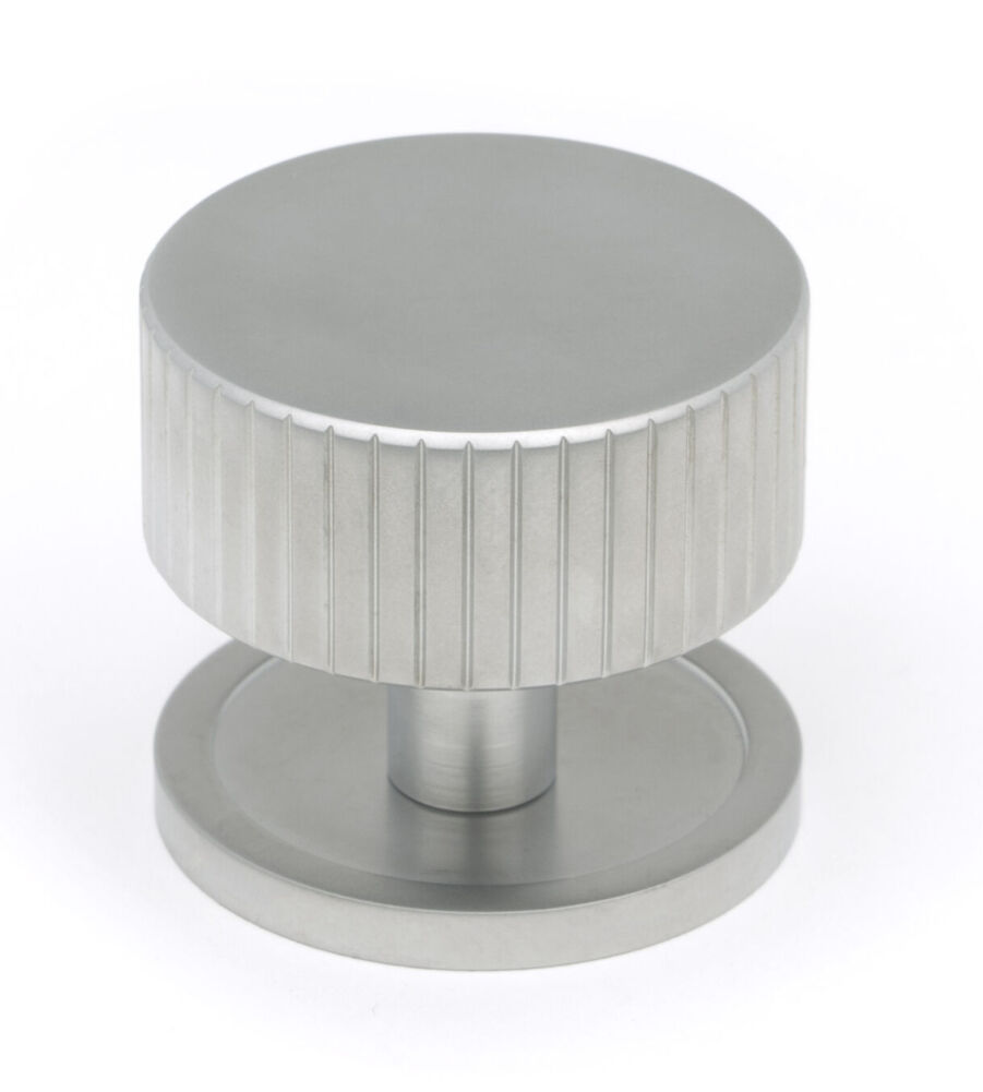 From The Anvil Satin Chrome Judd Cabinet Knob - 38mm (Plain)