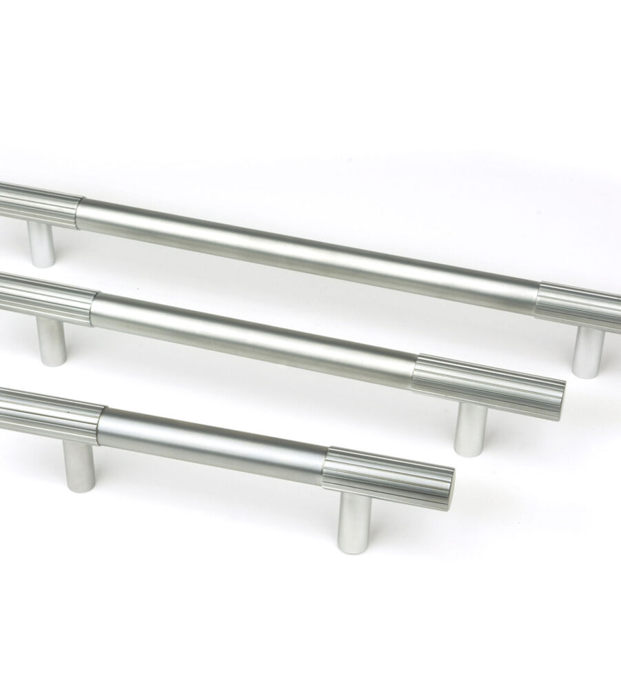 From The Anvil Satin Chrome Judd Pull Handle - Small - Image 6