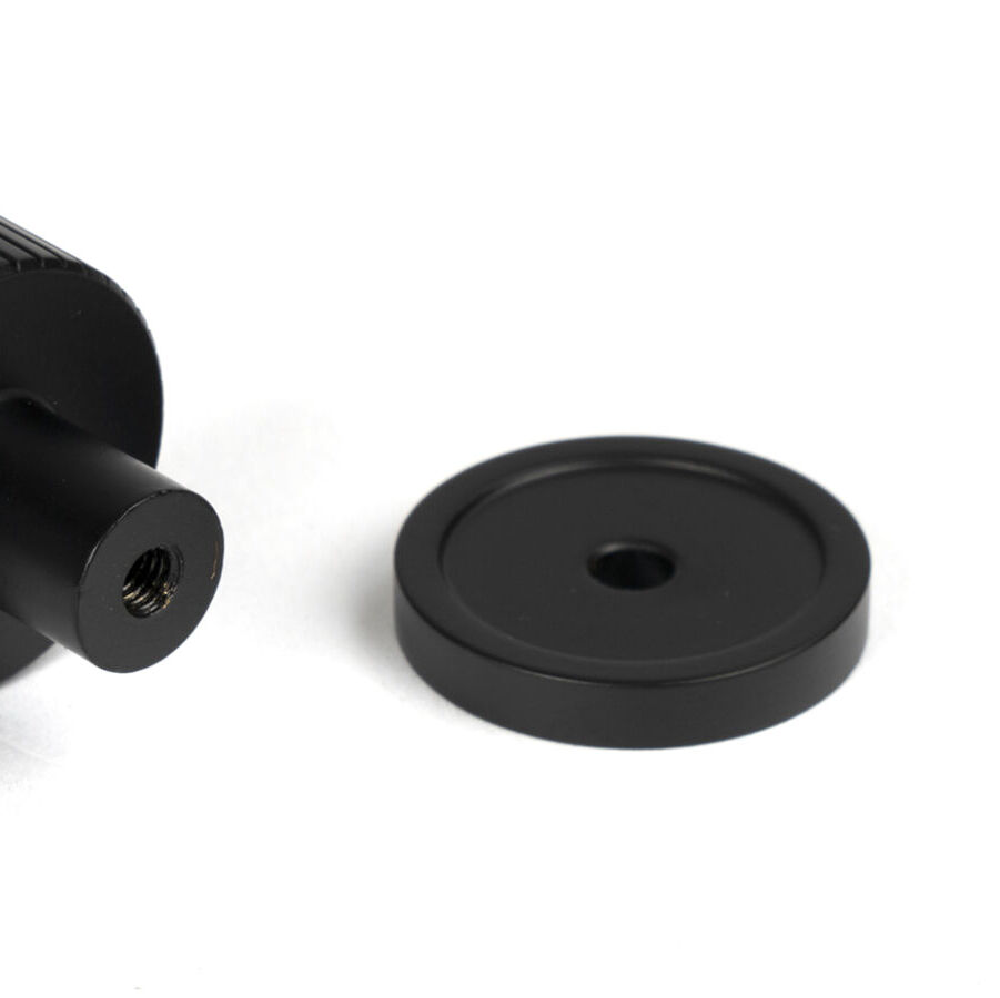 From The Anvil Matt Black Judd Cabinet Knob - 25mm (Plain) - Image 5