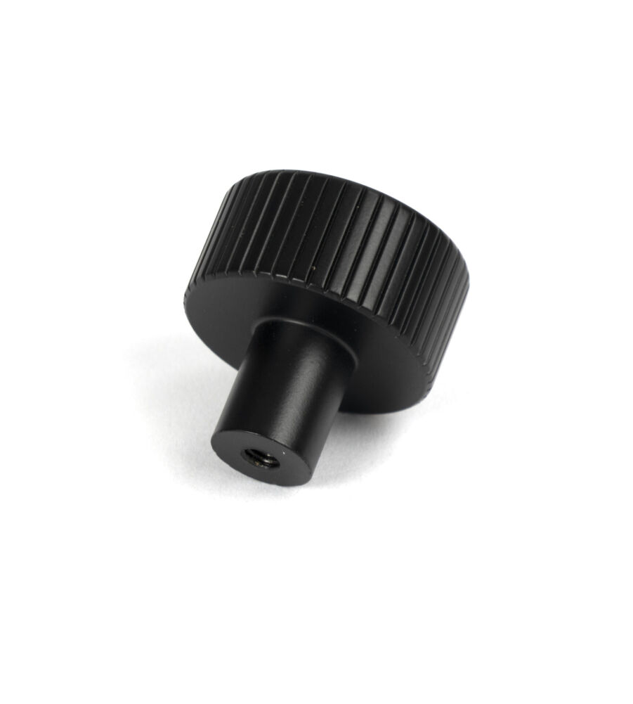 From The Anvil Matt Black Judd Cabinet Knob - 25mm (No rose) - Image 4