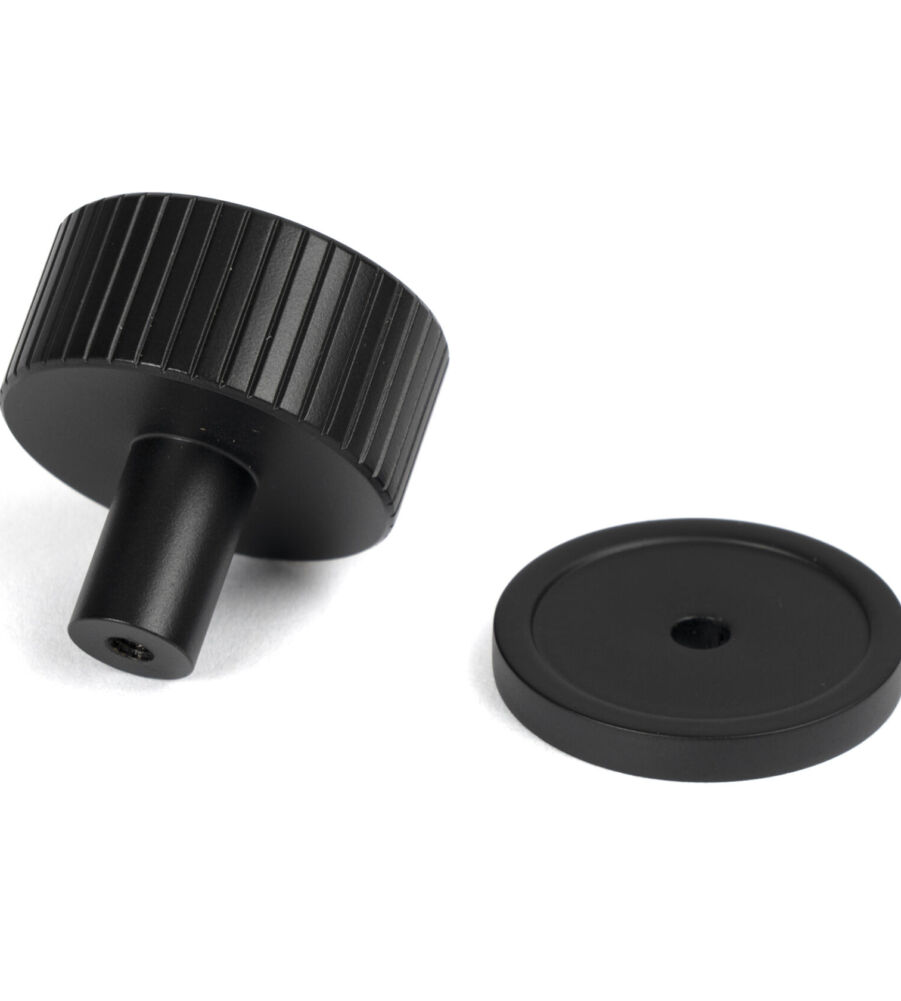 From The Anvil Matt Black Judd Cabinet Knob - 32mm (Plain) - Image 4