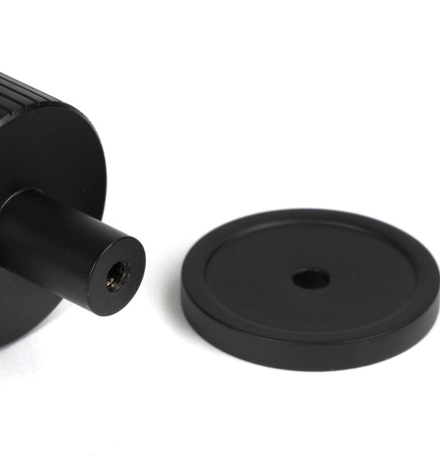 From The Anvil Matt Black Judd Cabinet Knob - 32mm (Plain) - Image 5