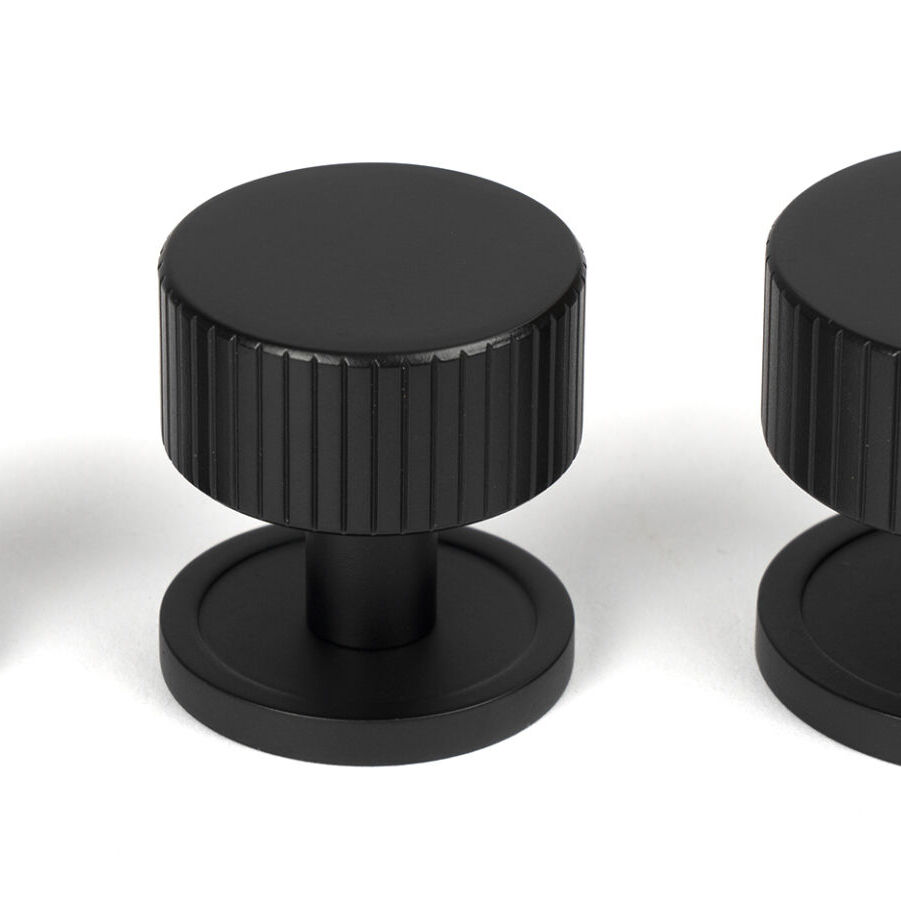 From The Anvil Matt Black Judd Cabinet Knob - 32mm (Plain) - Image 6