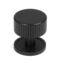 From The Anvil Matt Black Judd Cabinet Knob - 32mm (Plain)