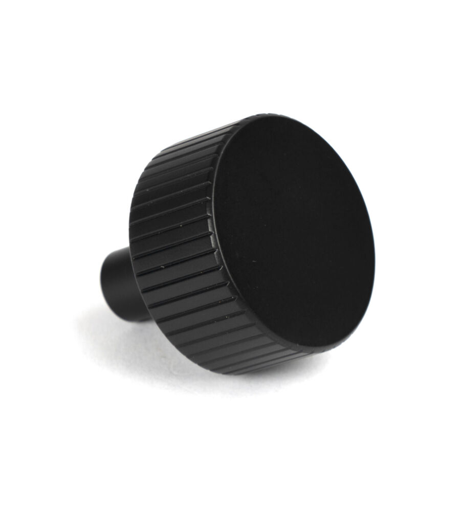 From The Anvil Matt Black Judd Cabinet Knob - 32mm (No rose) - Image 3