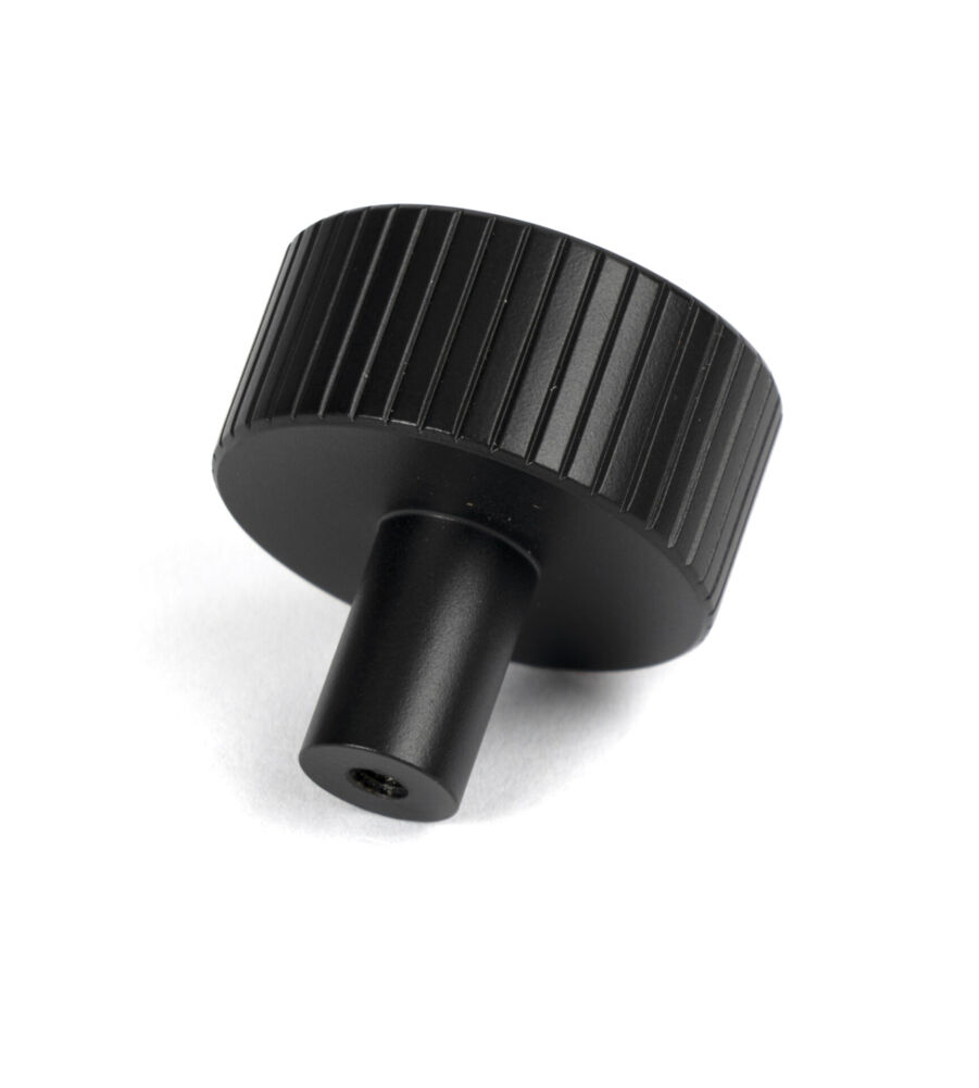 From The Anvil Matt Black Judd Cabinet Knob - 32mm (No rose) - Image 4