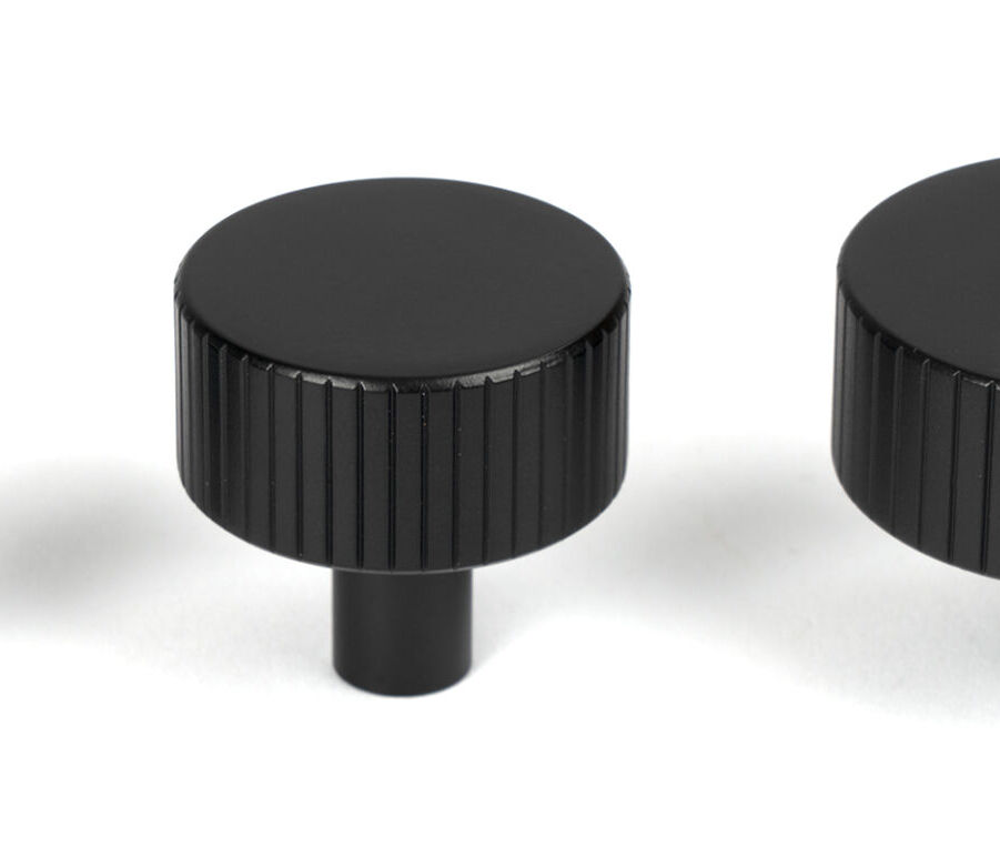 From The Anvil Matt Black Judd Cabinet Knob - 32mm (No rose) - Image 6