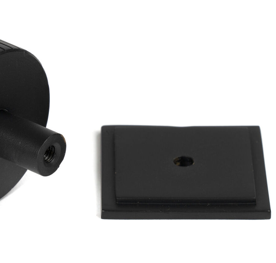 From The Anvil Matt Black Judd Cabinet Knob - 38mm (Square) - Image 5