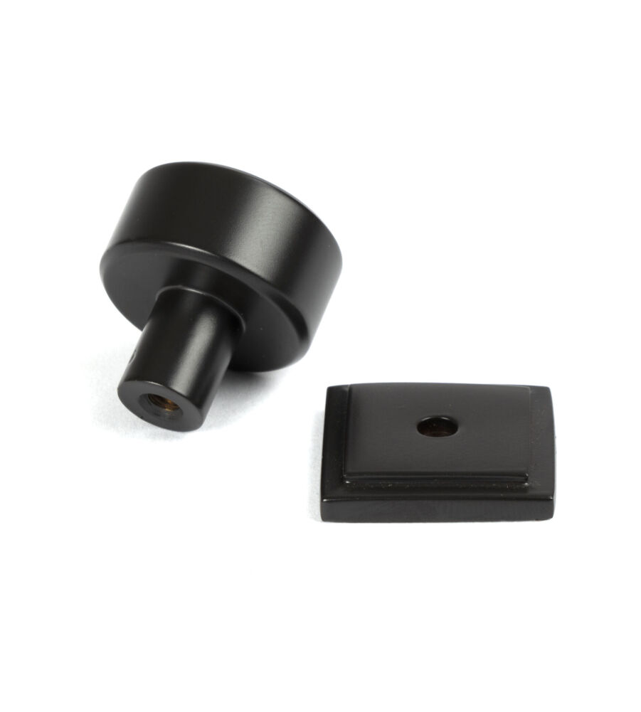 From The Anvil Aged Bronze Kelso Cabinet Knob - 25mm (Square) - Image 4