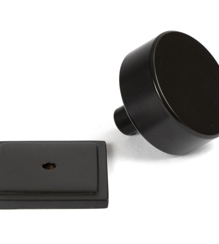 From The Anvil Aged Bronze Kelso Cabinet Knob - 38mm (Square) - Image 3