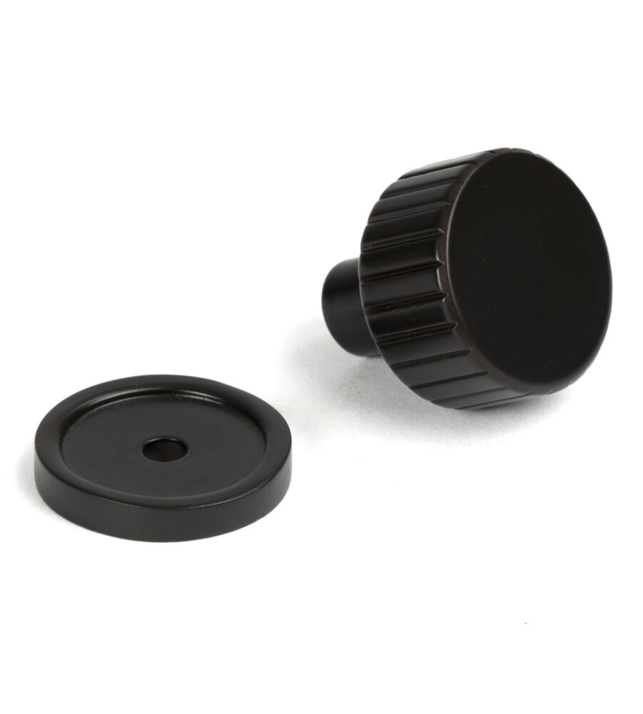 From The Anvil Aged Bronze Judd Cabinet Knob - 25mm (Plain) - Image 3
