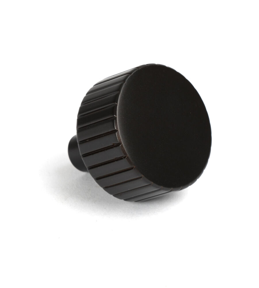 From The Anvil Aged Bronze Judd Cabinet Knob - 32mm (No rose) - Image 3