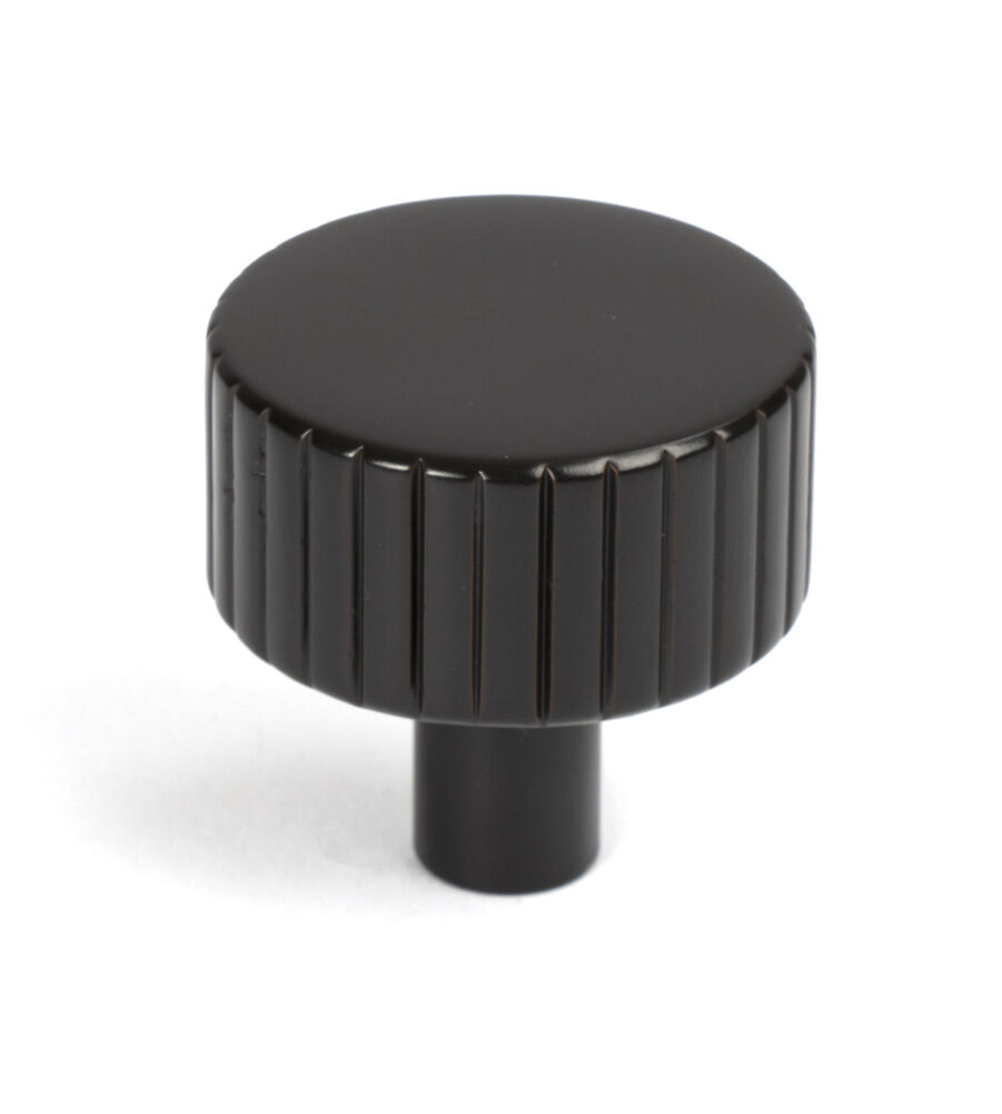 From The Anvil Aged Bronze Judd Cabinet Knob - 32mm (No rose)