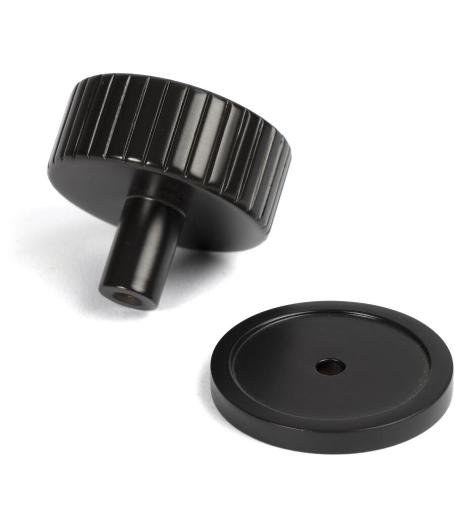 From The Anvil Aged Bronze Judd Cabinet Knob - 38mm (Plain) - Image 4