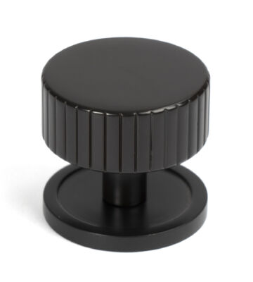 From The Anvil Aged Bronze Judd Cabinet Knob – 38mm (Plain)