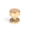 From The Anvil Polished Bronze Kelso Cabinet Knob - 25mm (Plain)