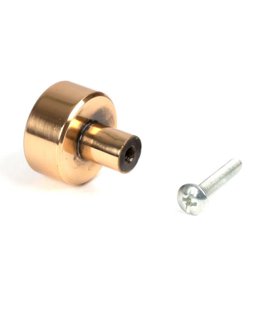 From The Anvil Polished Bronze Kelso Cabinet Knob - 25mm (No rose) - Image 5