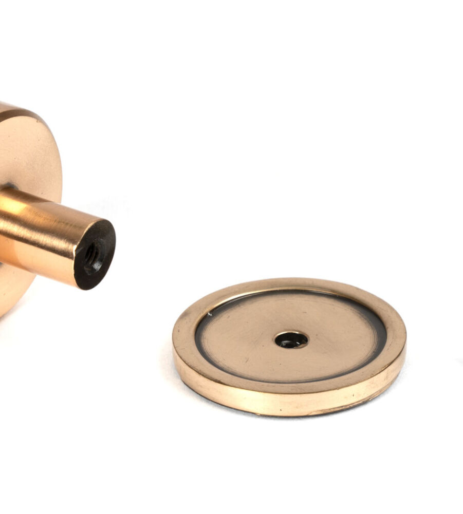 From The Anvil Polished Bronze Kelso Cabinet Knob - 32mm (Plain) - Image 5