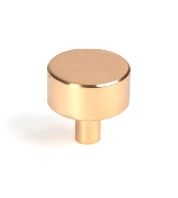 From The Anvil Polished Bronze Kelso Cabinet Knob – 32mm (No Rose)