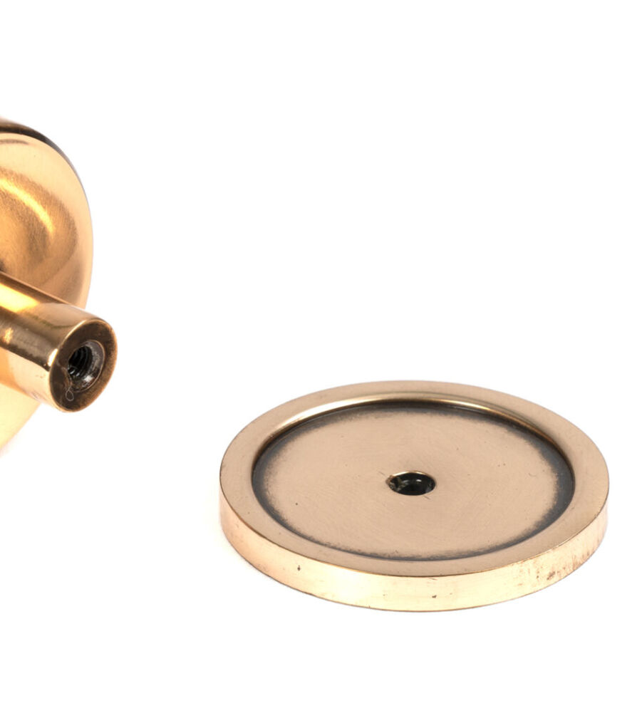 From The Anvil Polished Bronze Kelso Cabinet Knob - 38mm (Plain) - Image 5