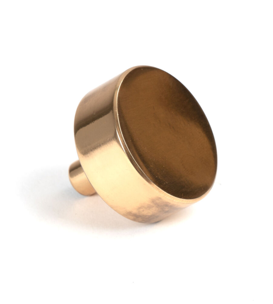 From The Anvil Polished Bronze Kelso Cabinet Knob - 38mm (No rose) - Image 3
