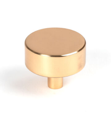 From The Anvil Polished Bronze Kelso Cabinet Knob – 38mm (No Rose)