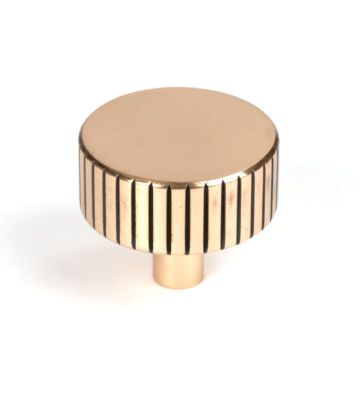 From The Anvil Polished Bronze Judd Cabinet Knob – 38mm (No rose)