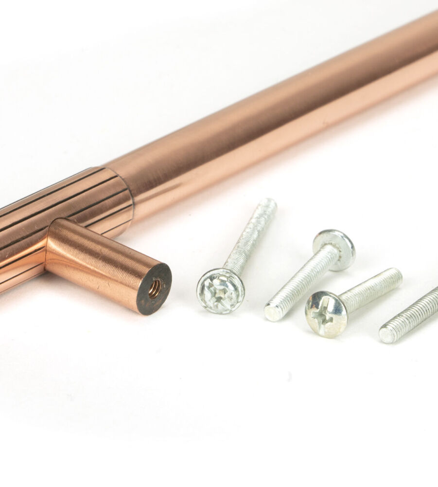 From The Anvil Polished Bronze Judd Pull Handle - Small - Image 5