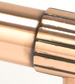 From The Anvil Polished Bronze Judd Pull Handle - Large - Image 4