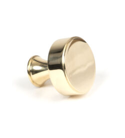 From The Anvil Polished Brass Scully Cabinet Knob - 32mm - Image 3