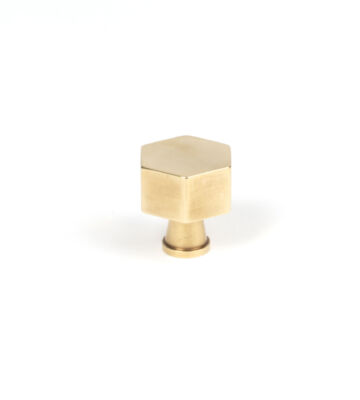 From The Anvil Polished Brass Kahlo Cabinet Knob – 25mm