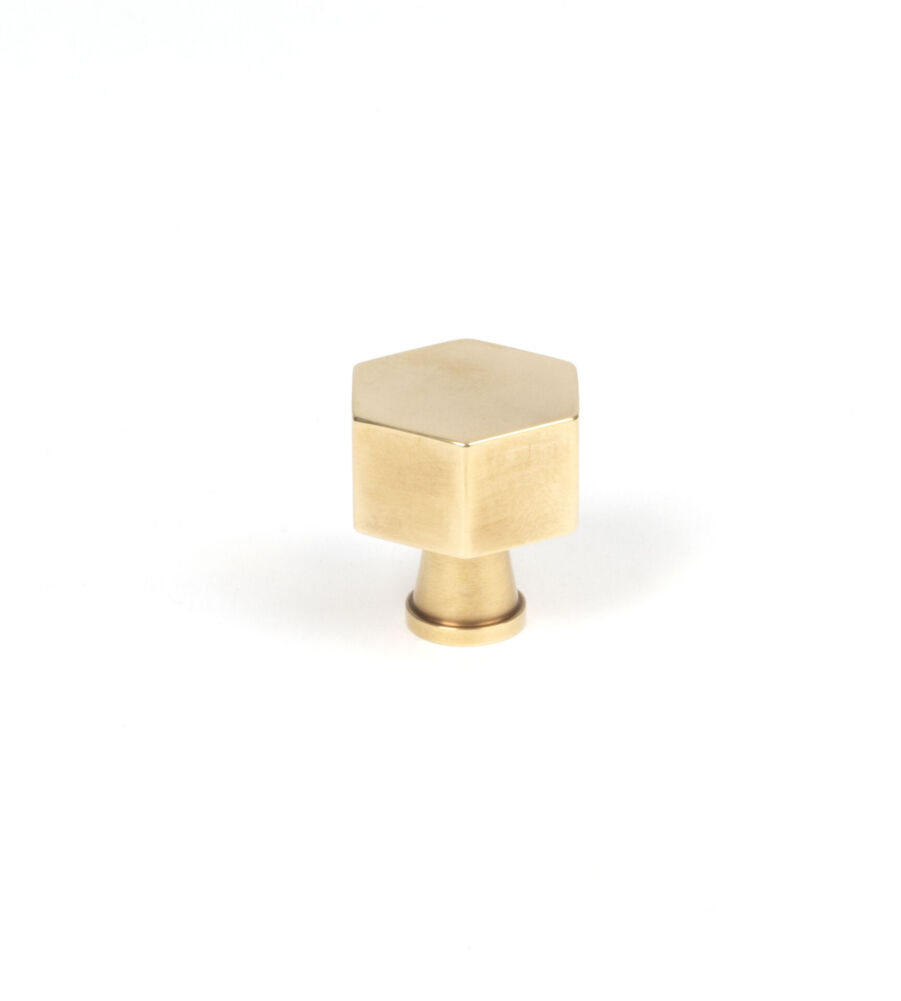 From The Anvil Polished Brass Kahlo Cabinet Knob - 25mm