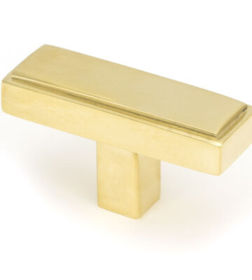 From The Anvil Polished Brass Scully T-Bar