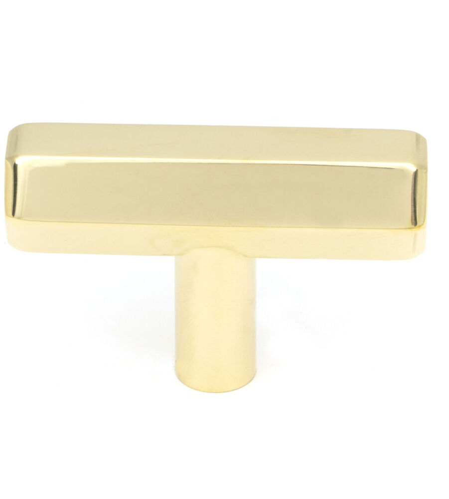 From The Anvil Polished Brass Kahlo T-Bar - Image 3
