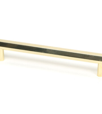 From The Anvil Polished Brass Kahlo Pull Handle – Medium