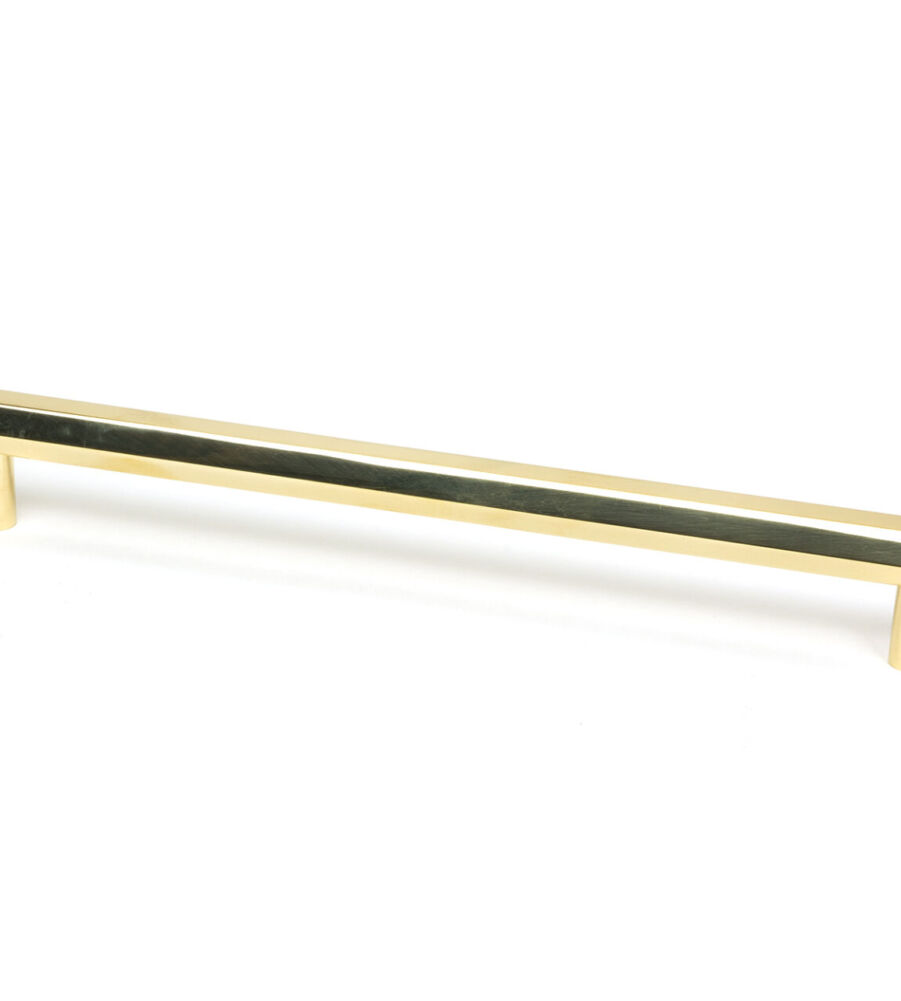 From The Anvil Polished Brass Kahlo Pull Handle - Large