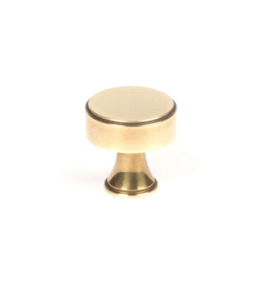 From The Anvil Aged Brass Scully Cabinet Knob – 25mm